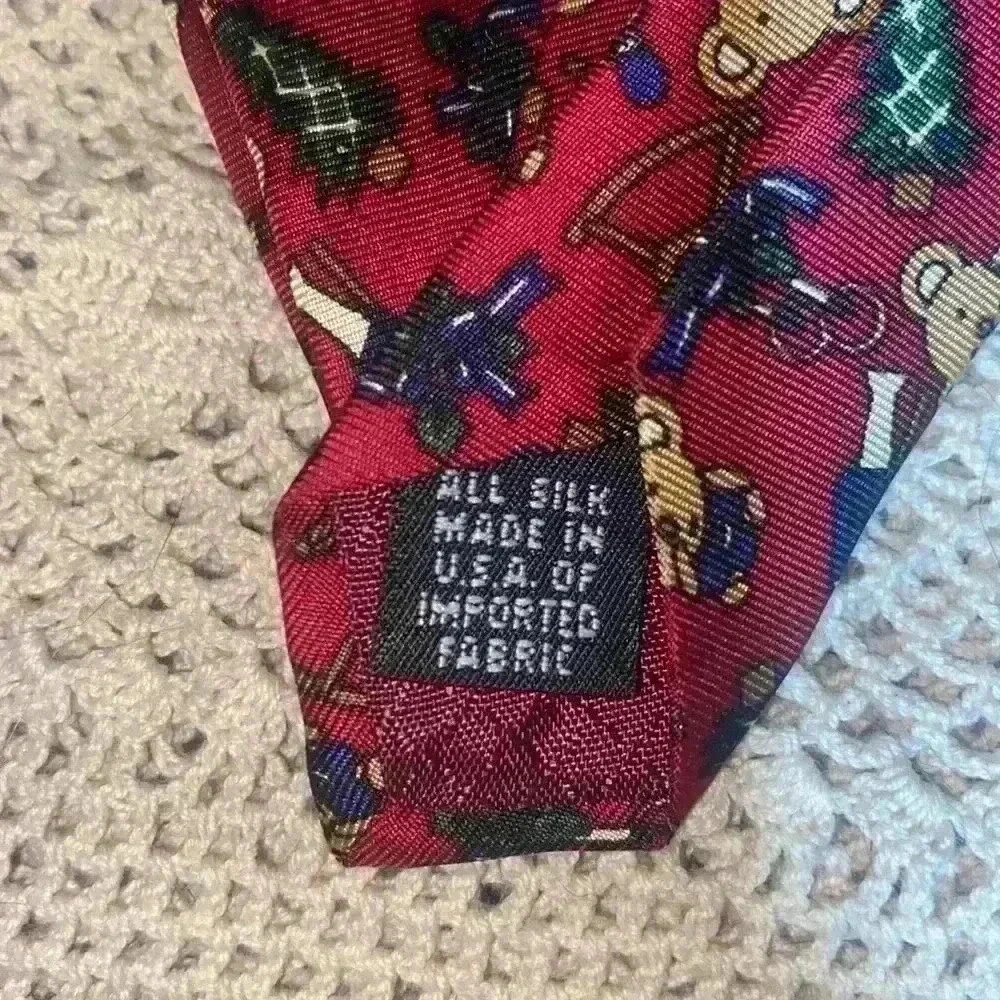 Christian Dior Monsieur all silk Christmas tie